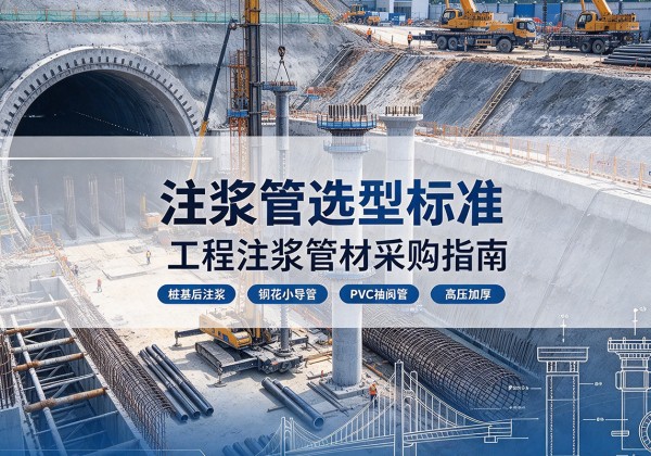 施甸注浆管选型标准
